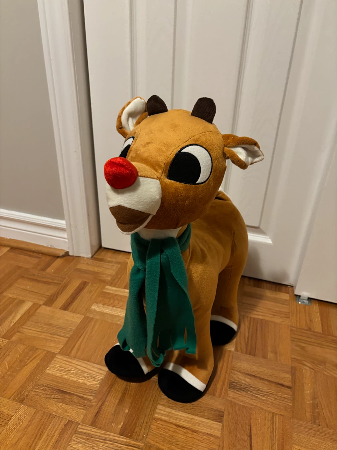 Large Standing Rudolph the Red-Nosed Reindeer Plush