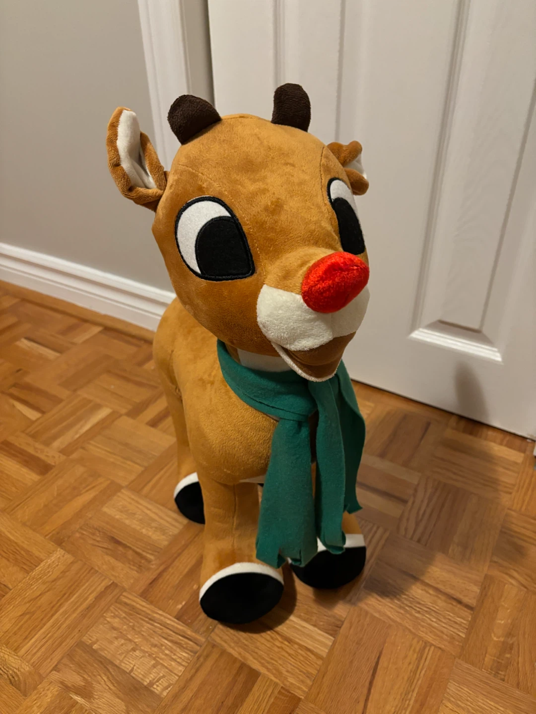Large Standing Rudolph the Red-Nosed Reindeer Plush - photo 2