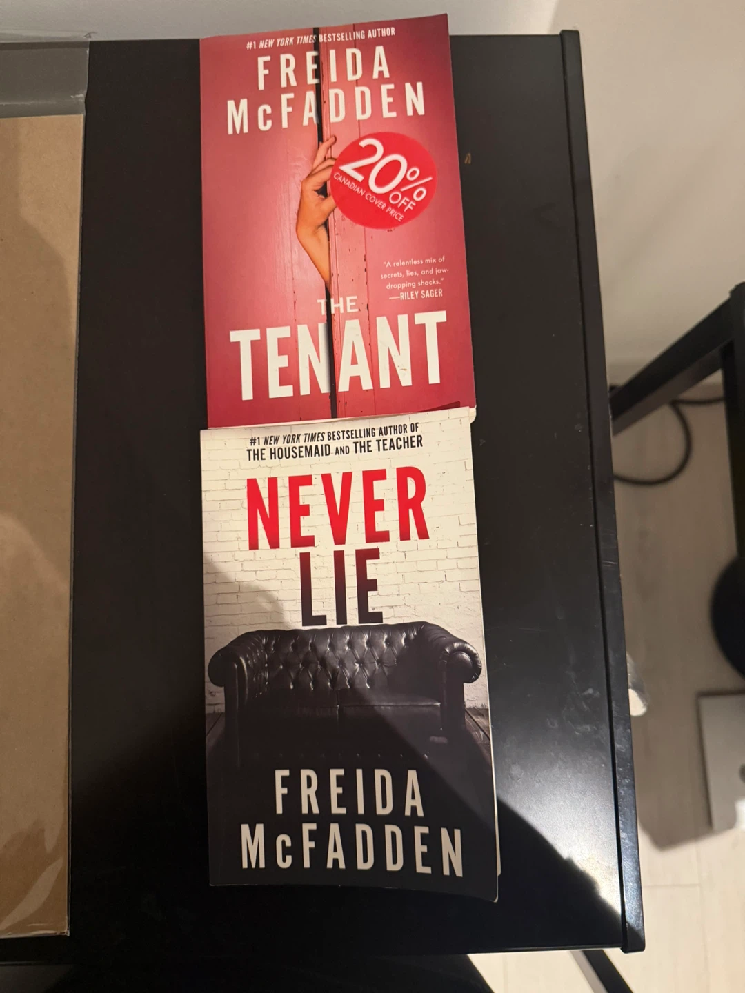 Two Freida McFadden Thriller Novels