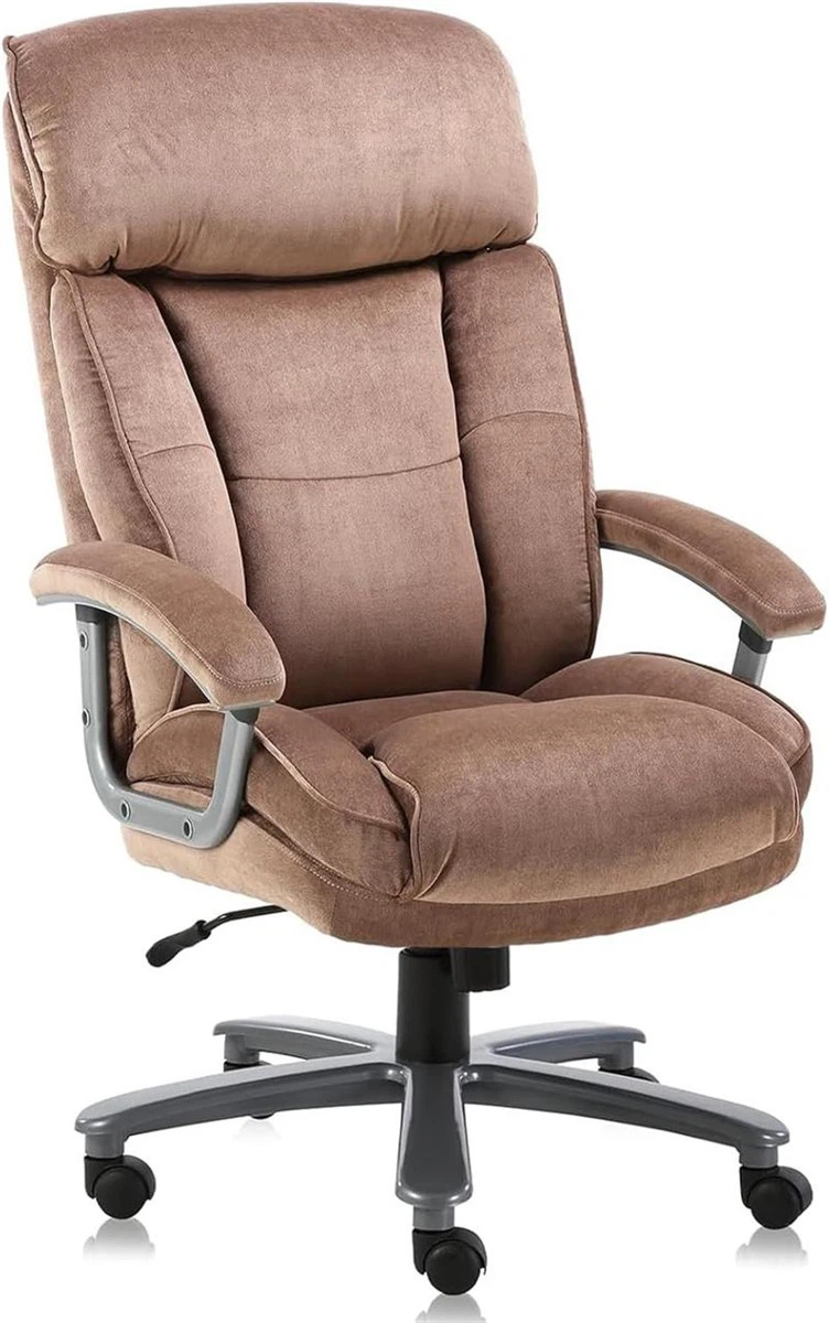 Brand New CLATINA Ergonomic Brown Reclining Office Chair