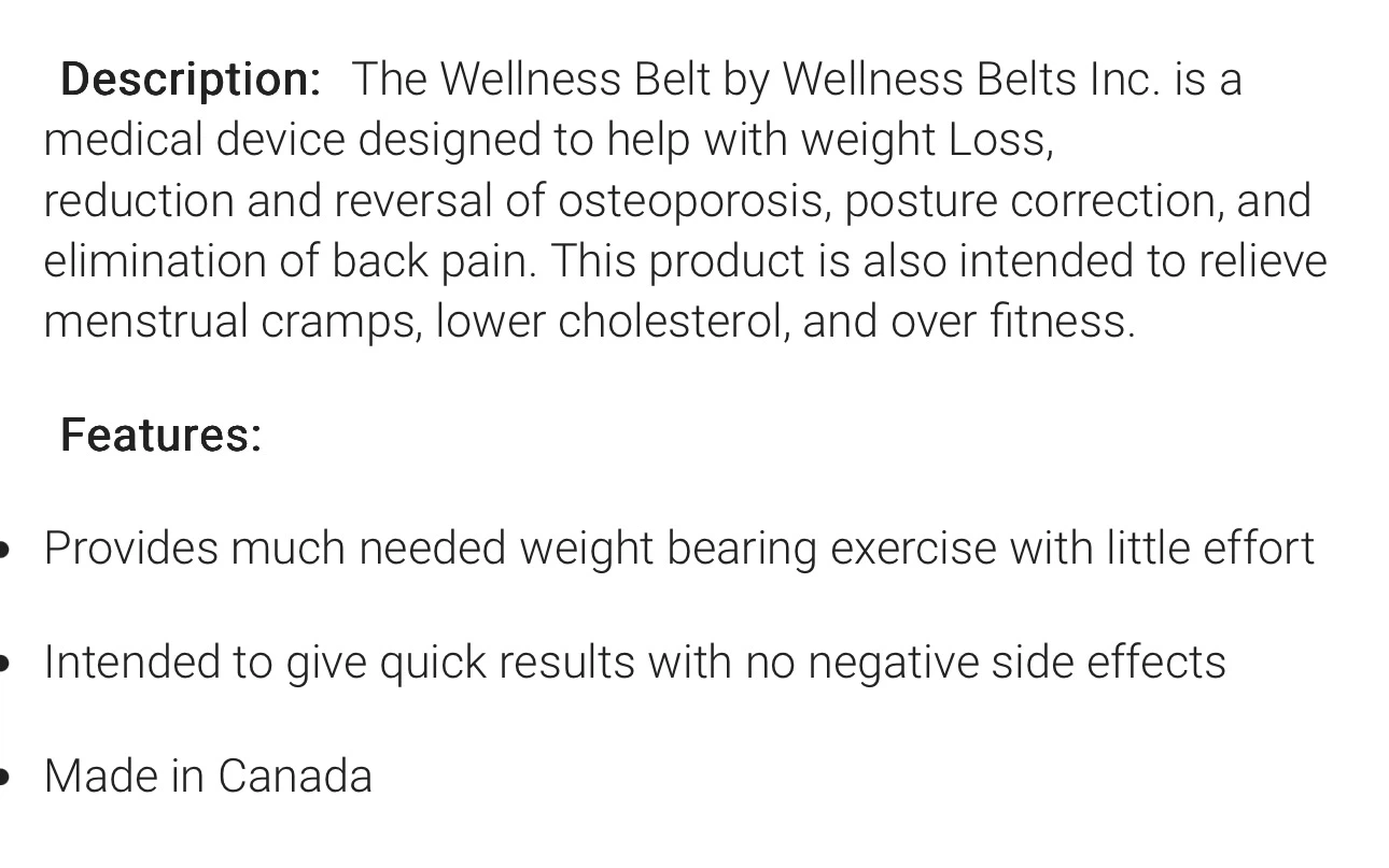 Wellness Belt by Wellness Belts Inc. - photo 2