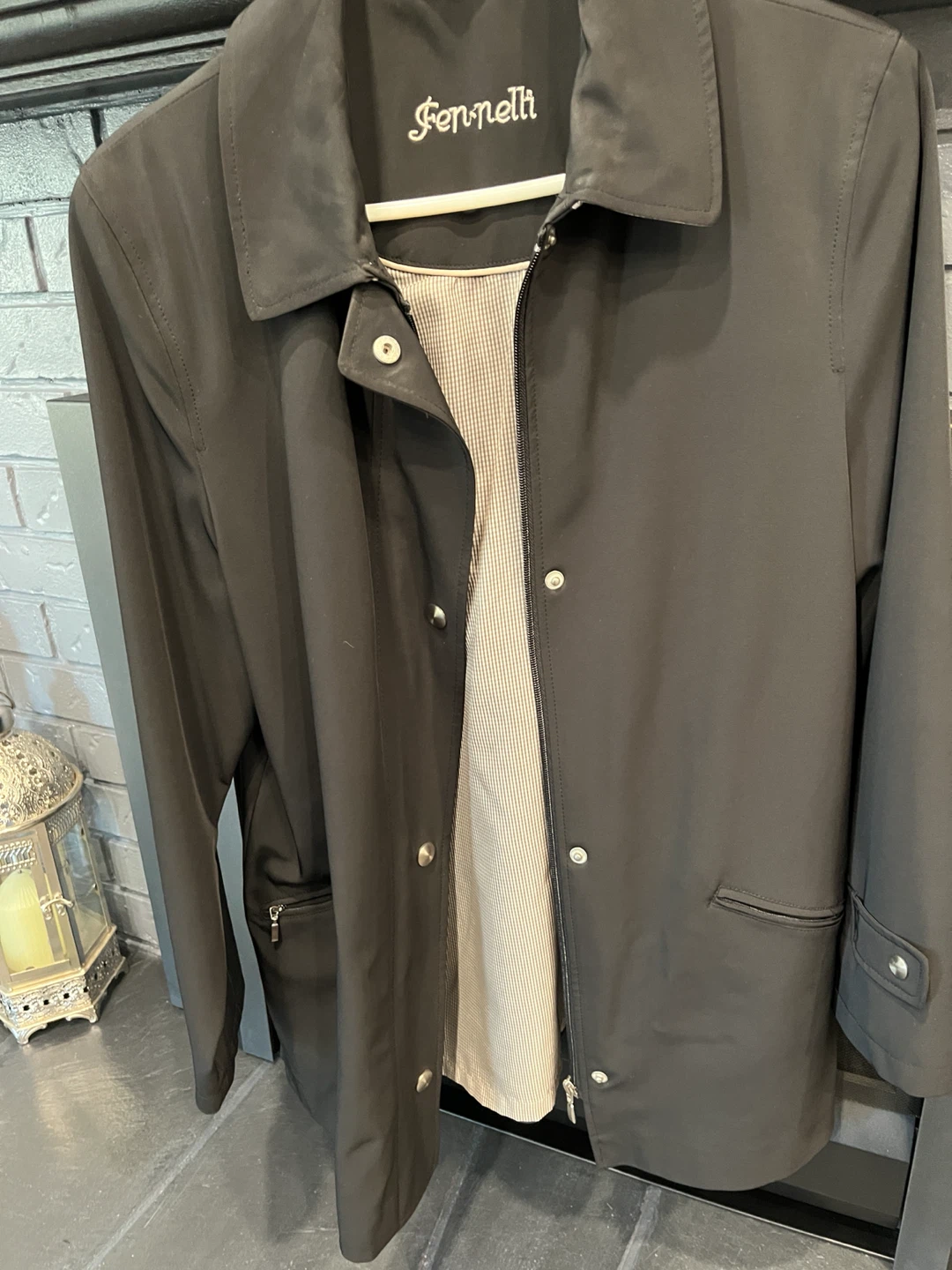 Fennelli Black Rain Jacket - photo 2