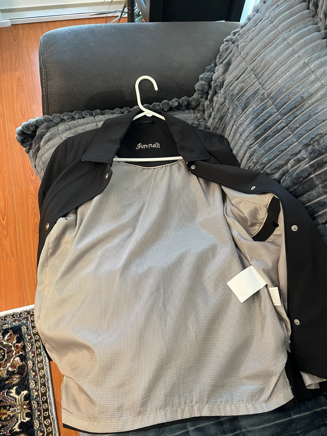 Fennelli Black Rain Jacket - photo 4