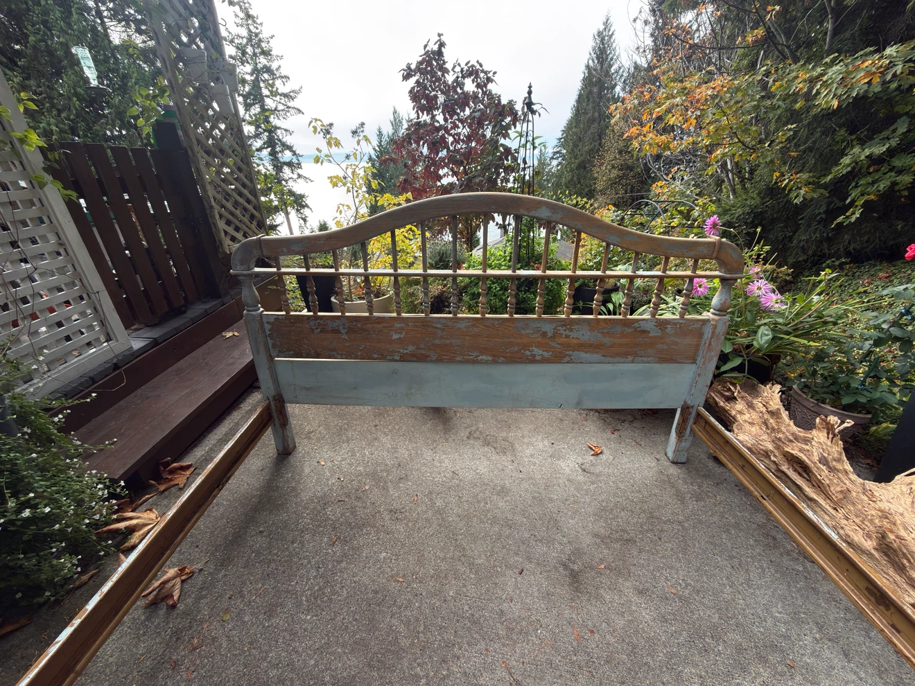 King Sized Oak Bed Frame