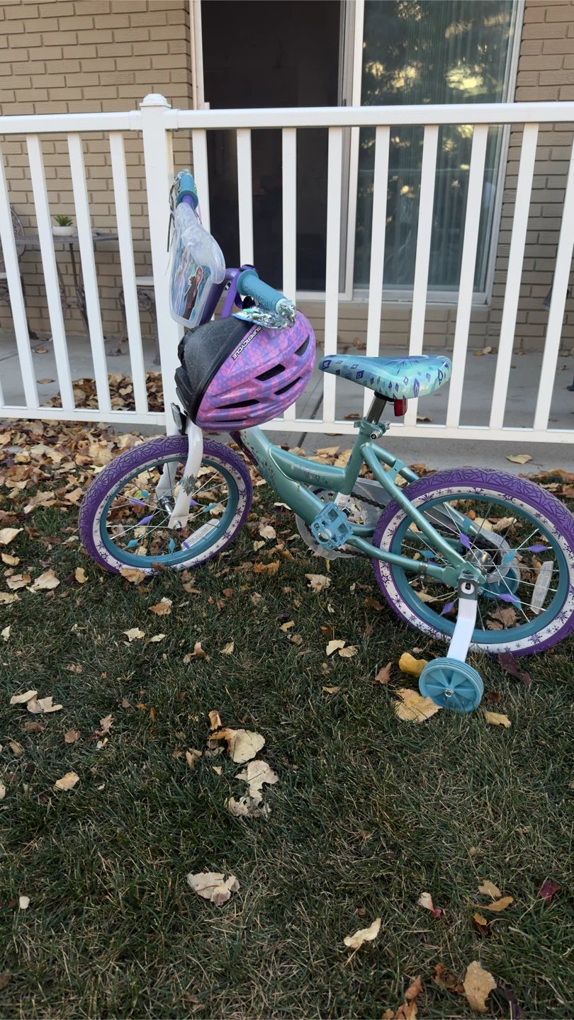 Frozen Disney 16-inch Kids Bicycle with Helmet - photo 3