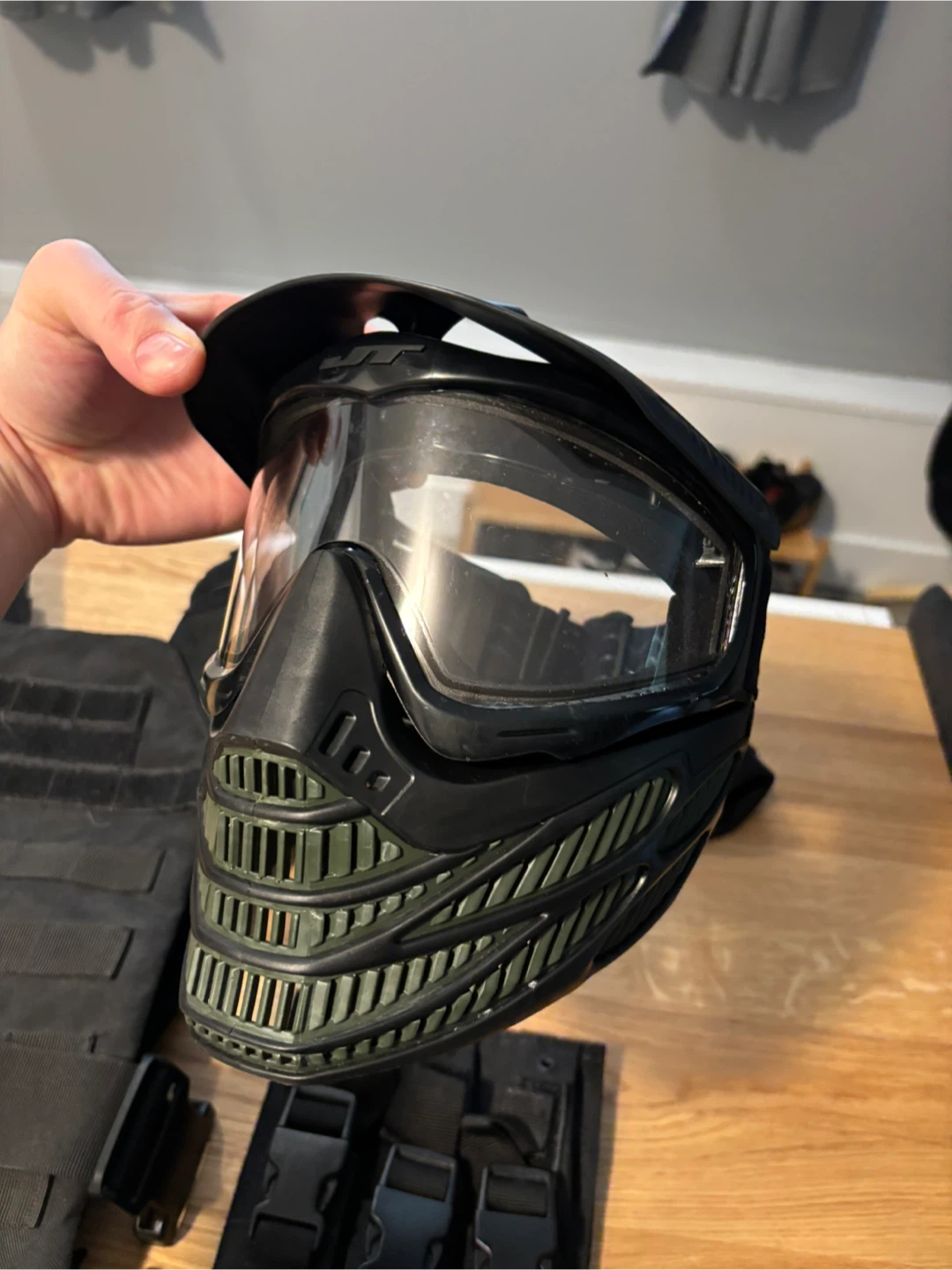 JT Paintball Mask and Tactical Vest Set - photo 2