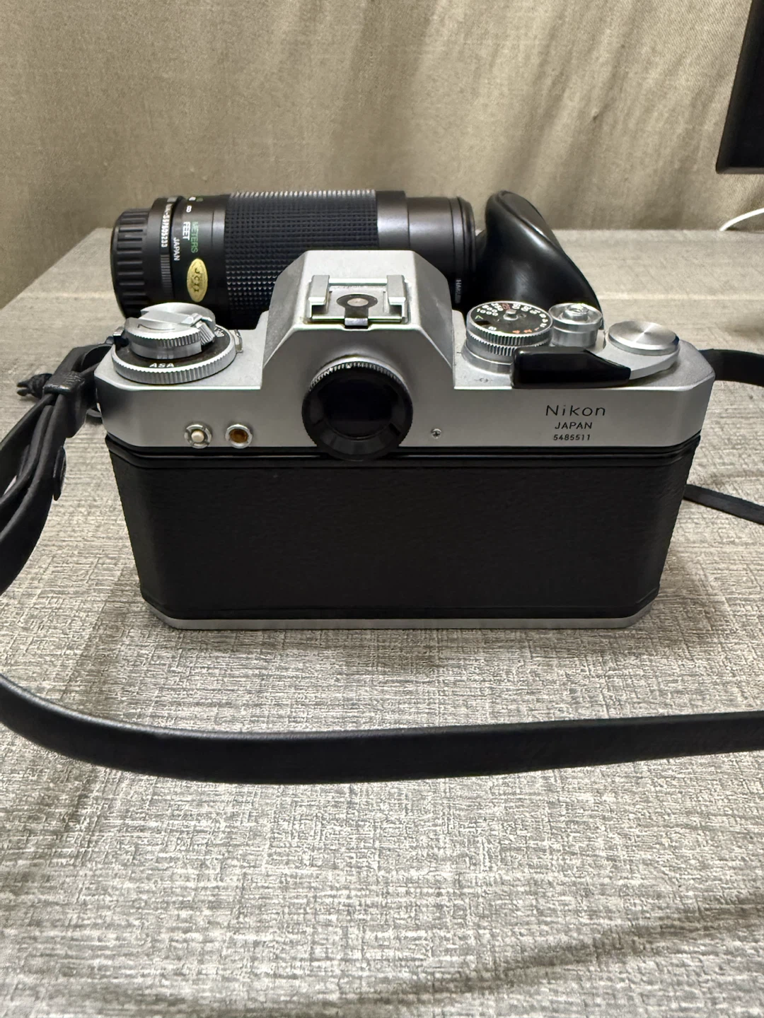 Vintage Nikon Nikkormat EL 35mm Film Camera – 2 Lenses & Case - photo 4