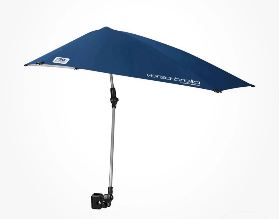 UPF 50+ Personal Sun Shade Portable Umbrellas (2Pc)