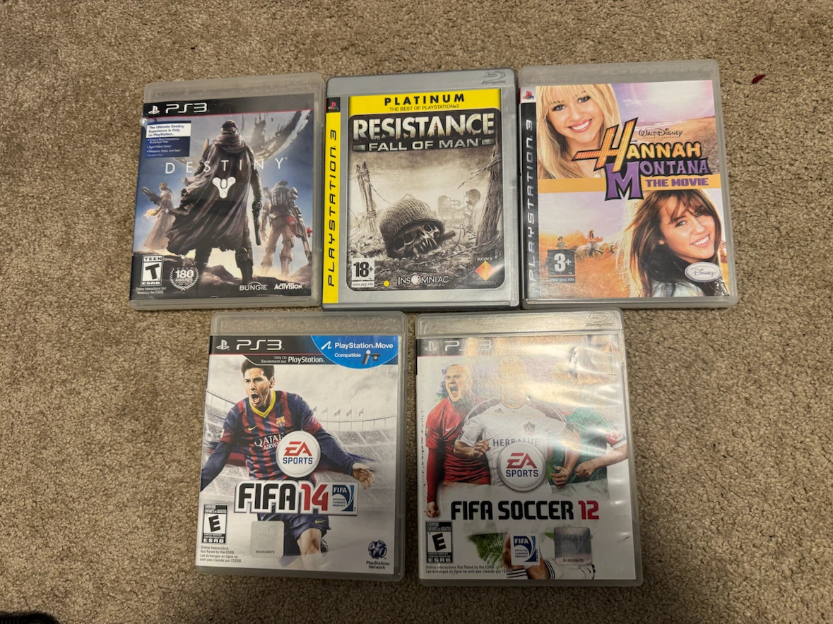 5 PS3 Games for $25