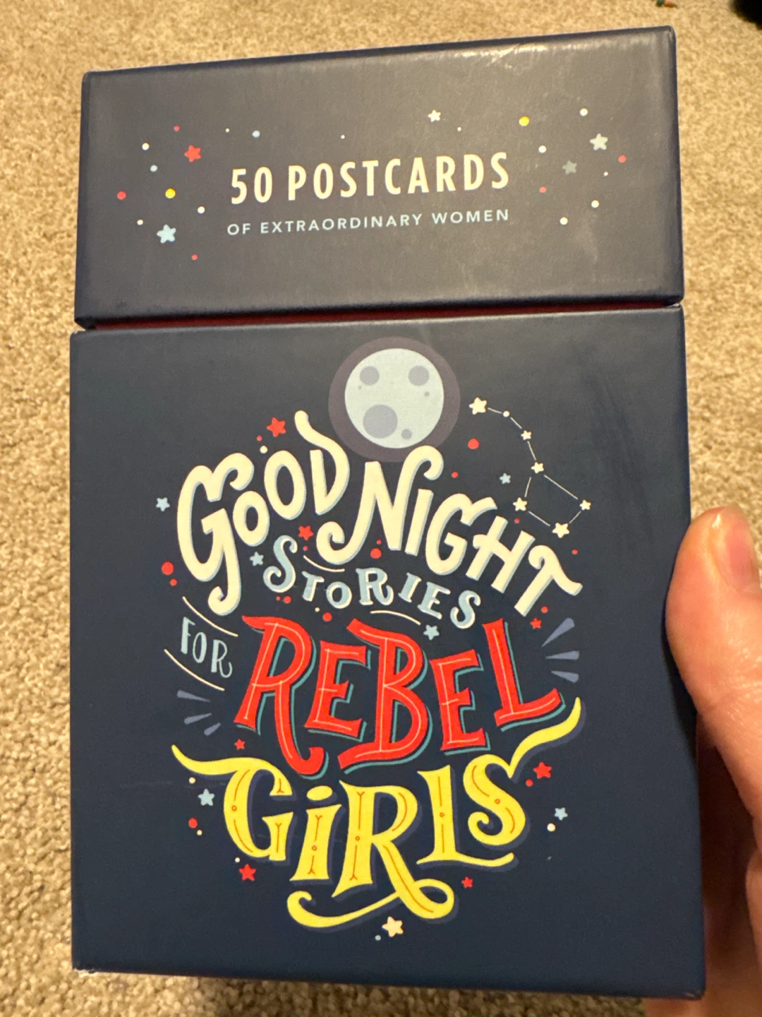 Good Night Stories for Rebel Girls 50 Postcards -3 used