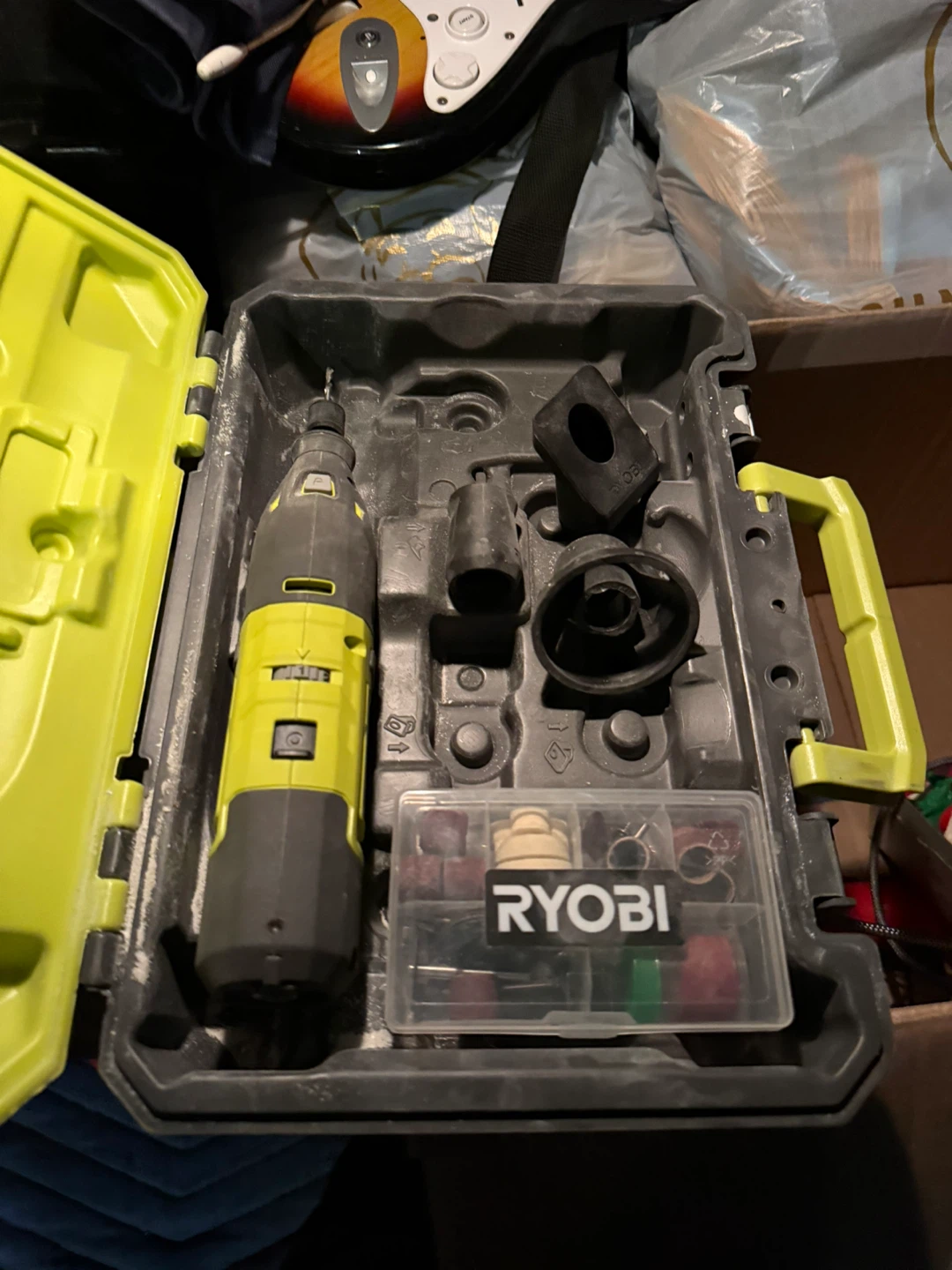 Ryobi 12V Rotary Tool Kit TVM01