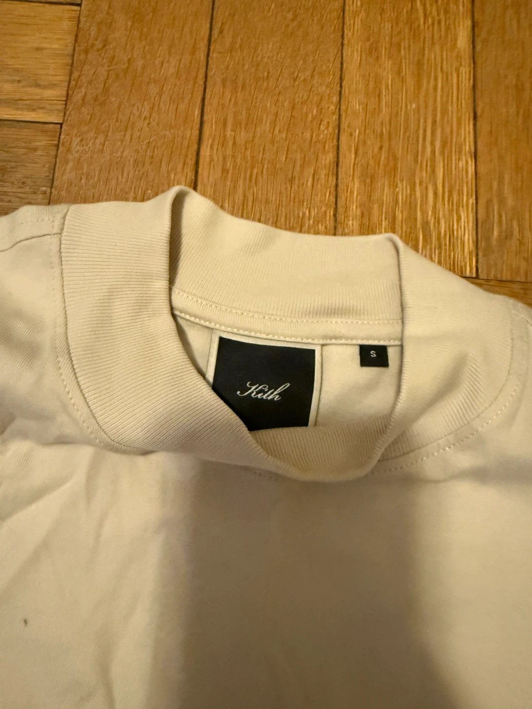 Kith Long Sleeve Crop Top Pocket Tee Size S