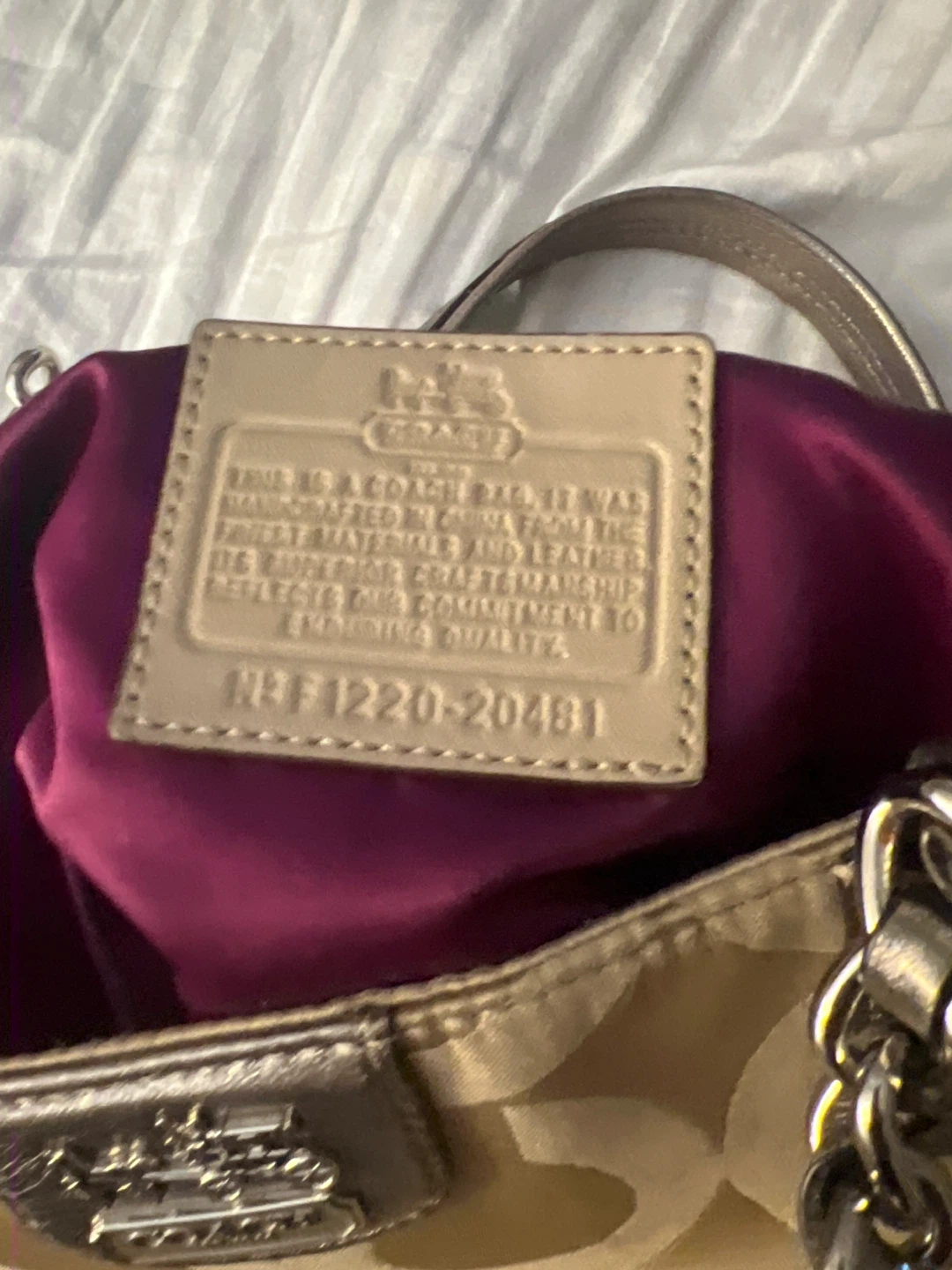Coach Signature Tote Bag - photo 3