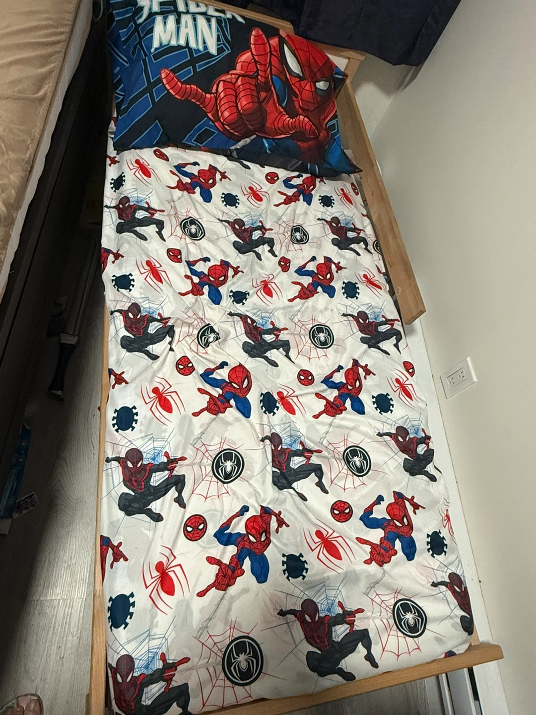 IKEA Luroy Bed with Mattress and cover