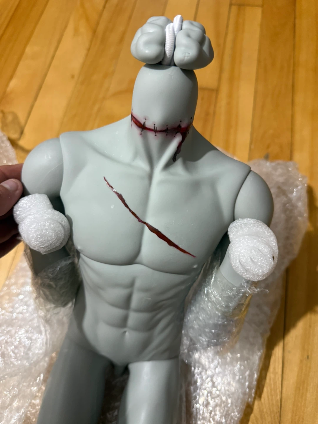 BJD Male Doll Body Grey - photo 3