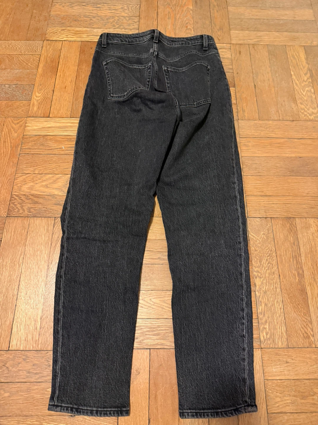 H&M Black Denim Jeans US 6 - photo 4
