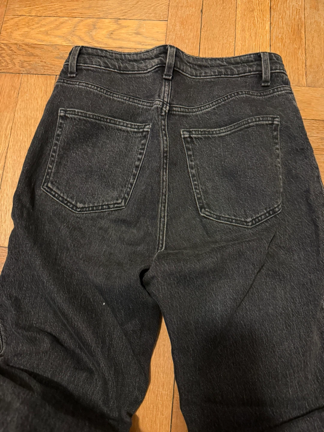 H&M Black Denim Jeans US 6 - photo 5