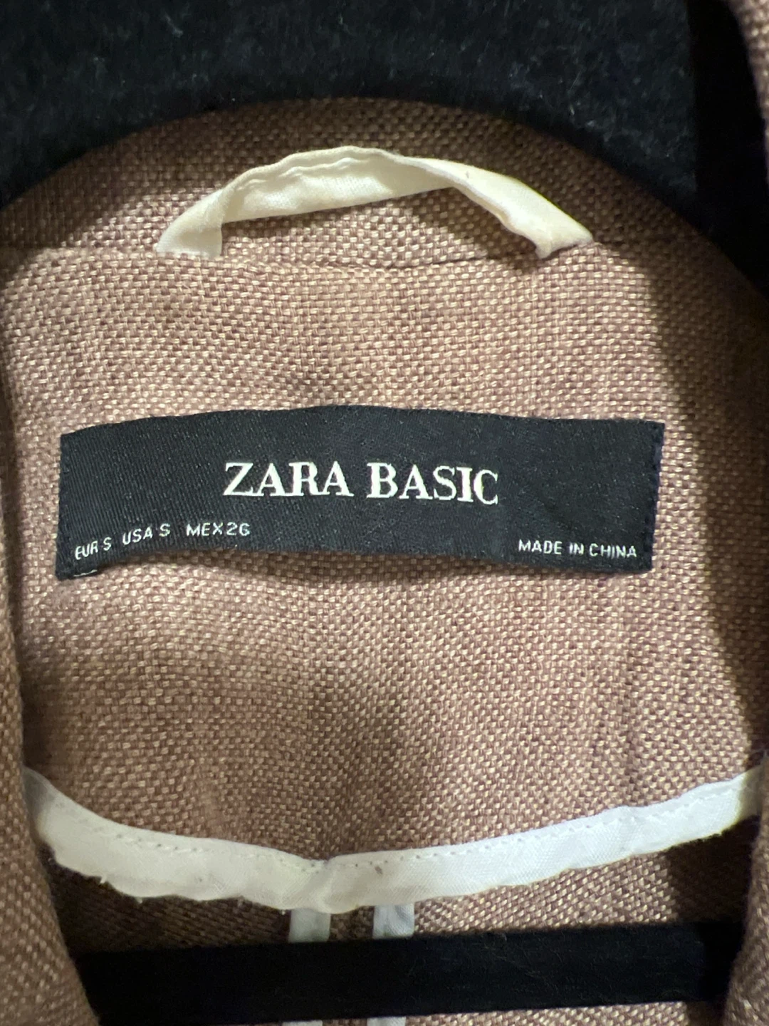 ZARA BASIC Brown Blazer - photo 3