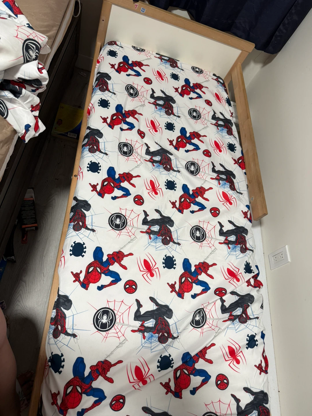 IKEA Luroy Bed with Mattress and cover - photo 4