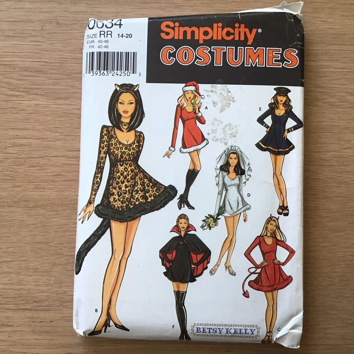 Sewing Pattern for Women’s Sexy Costumes