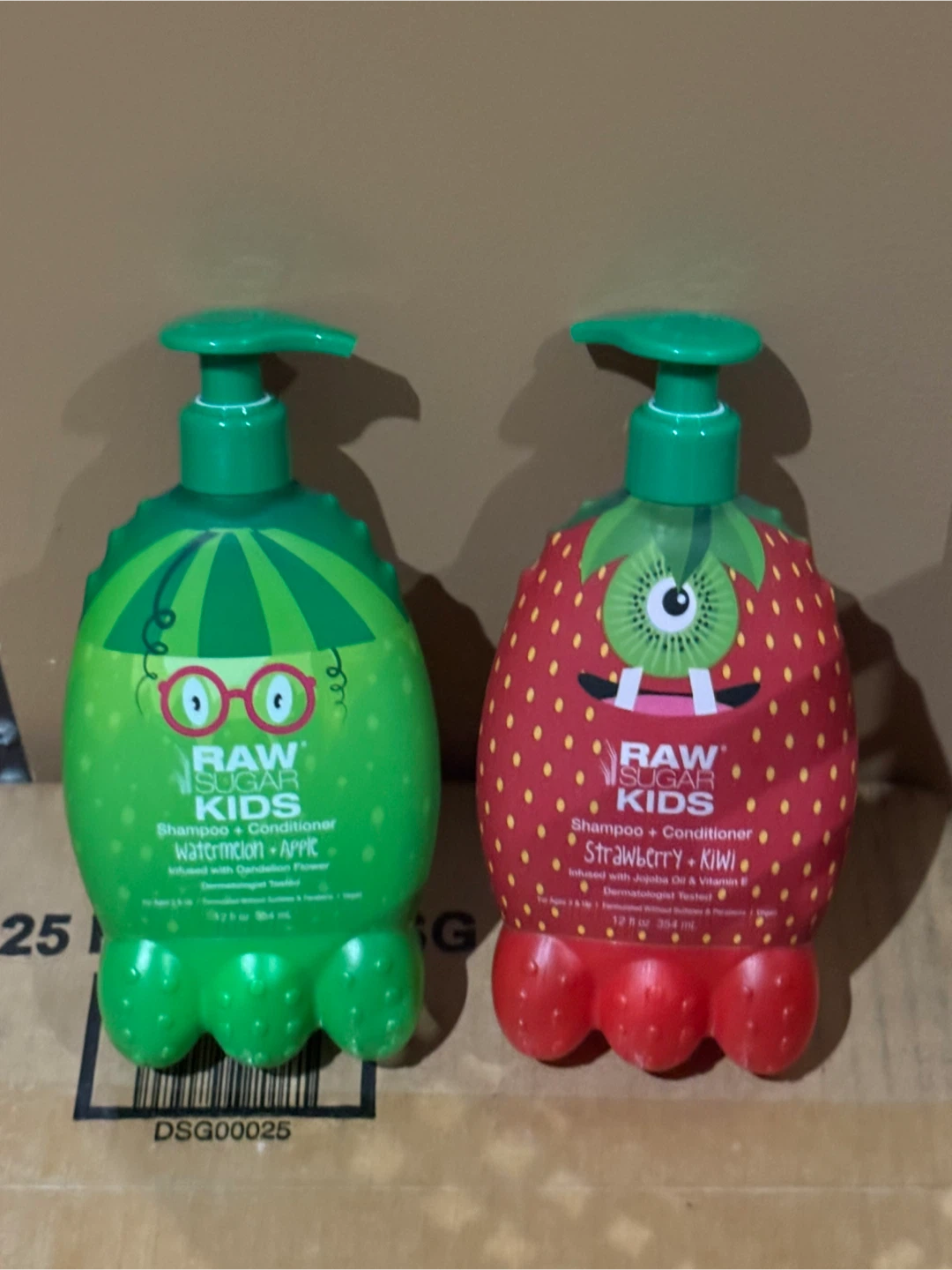 Raw Sugar Kids Shampoo + Conditioner Set