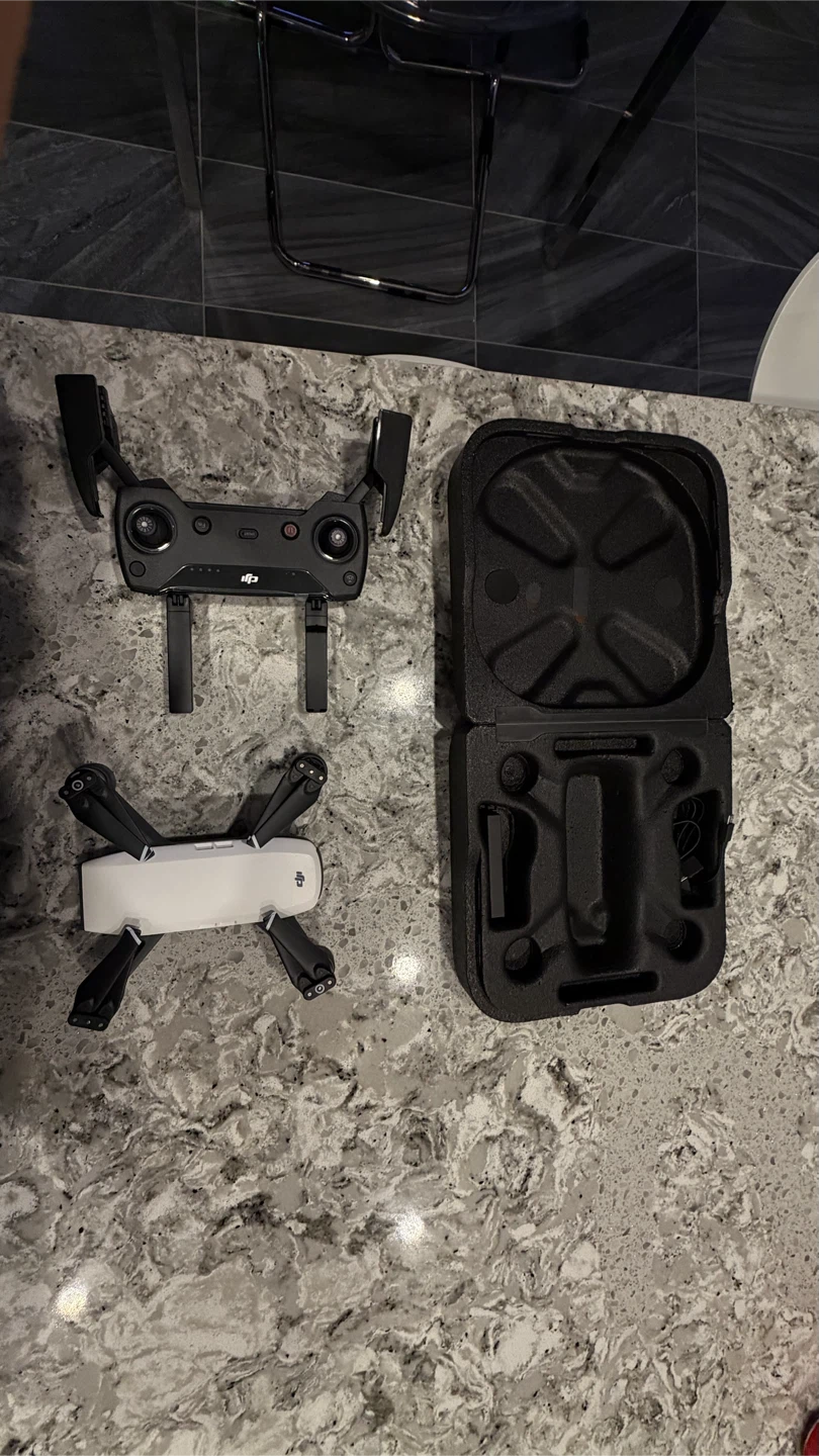 DJI Spark Drone with Remote Controller and Case