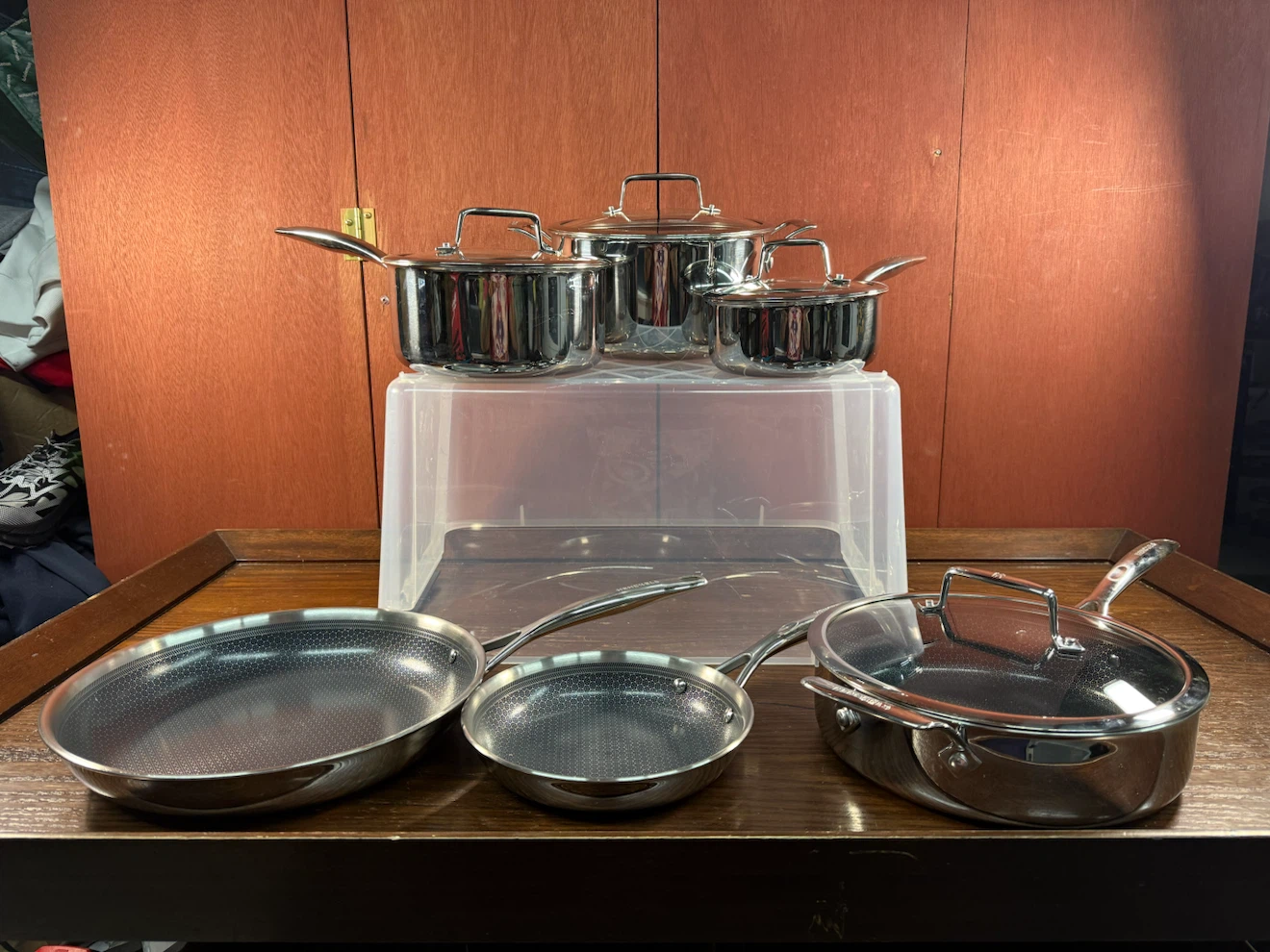 Henckels Paradigm Stainless Steel Cookware Set 10-piece