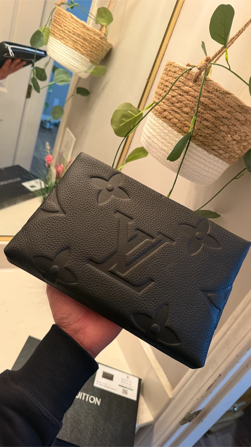 Louis Vuitton Monogram Empreinte Pouch