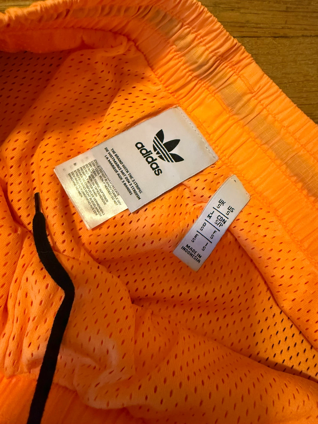 Adidas Originals Orange and Black Joggers Size S - photo 3
