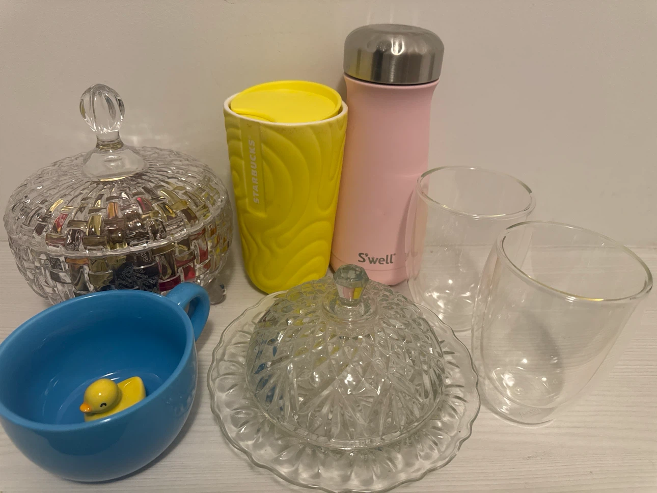 Assorted Mugs and Containers Bundle