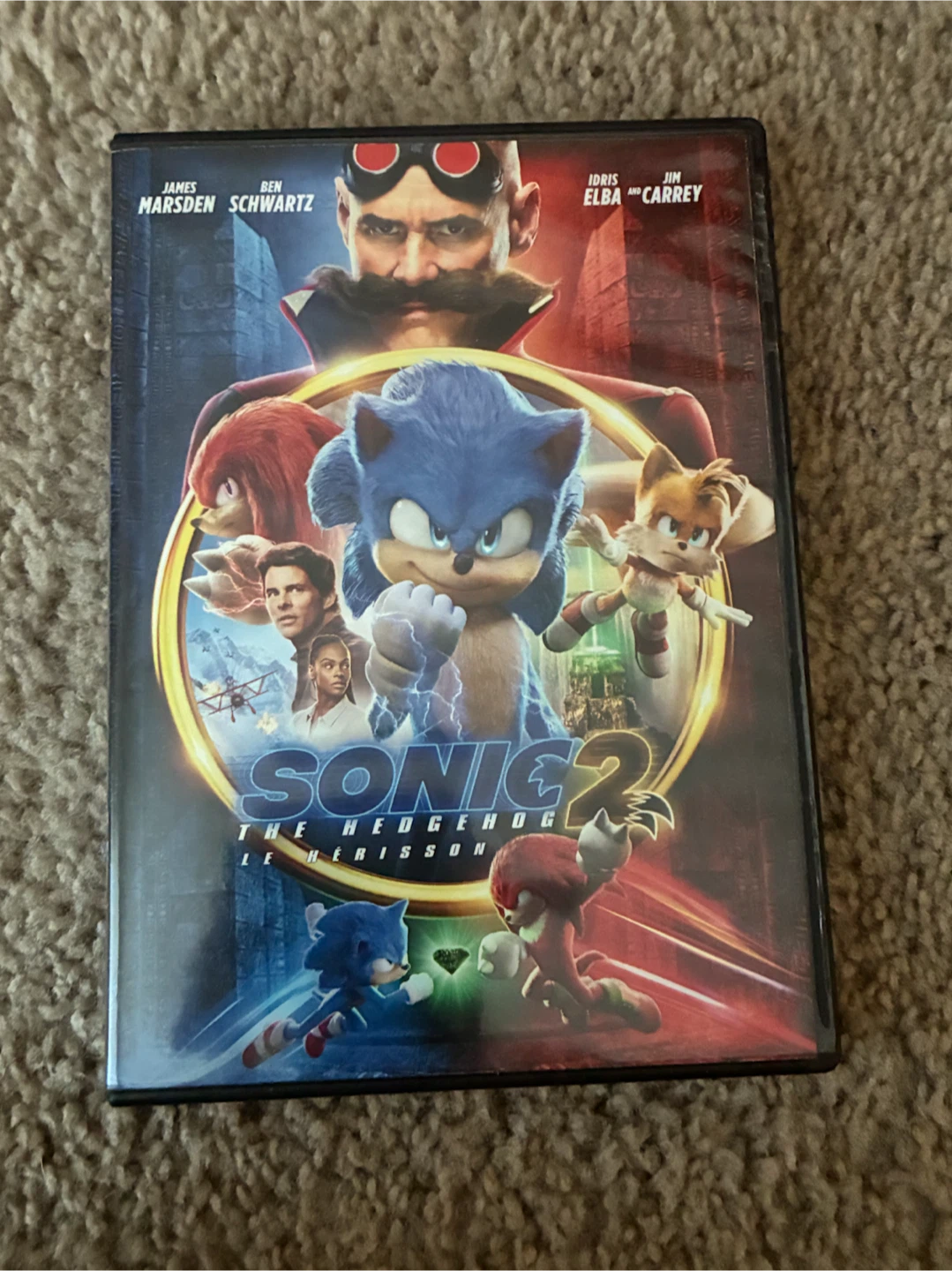 Sonic the Hedgehog 2 DVD