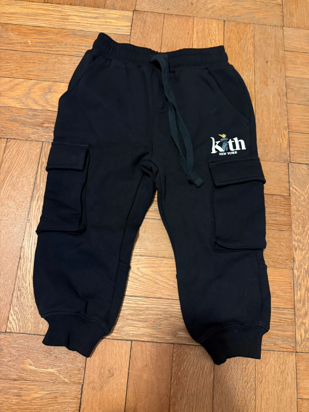 Kith Kids 3T Cargo Sweatpants Black