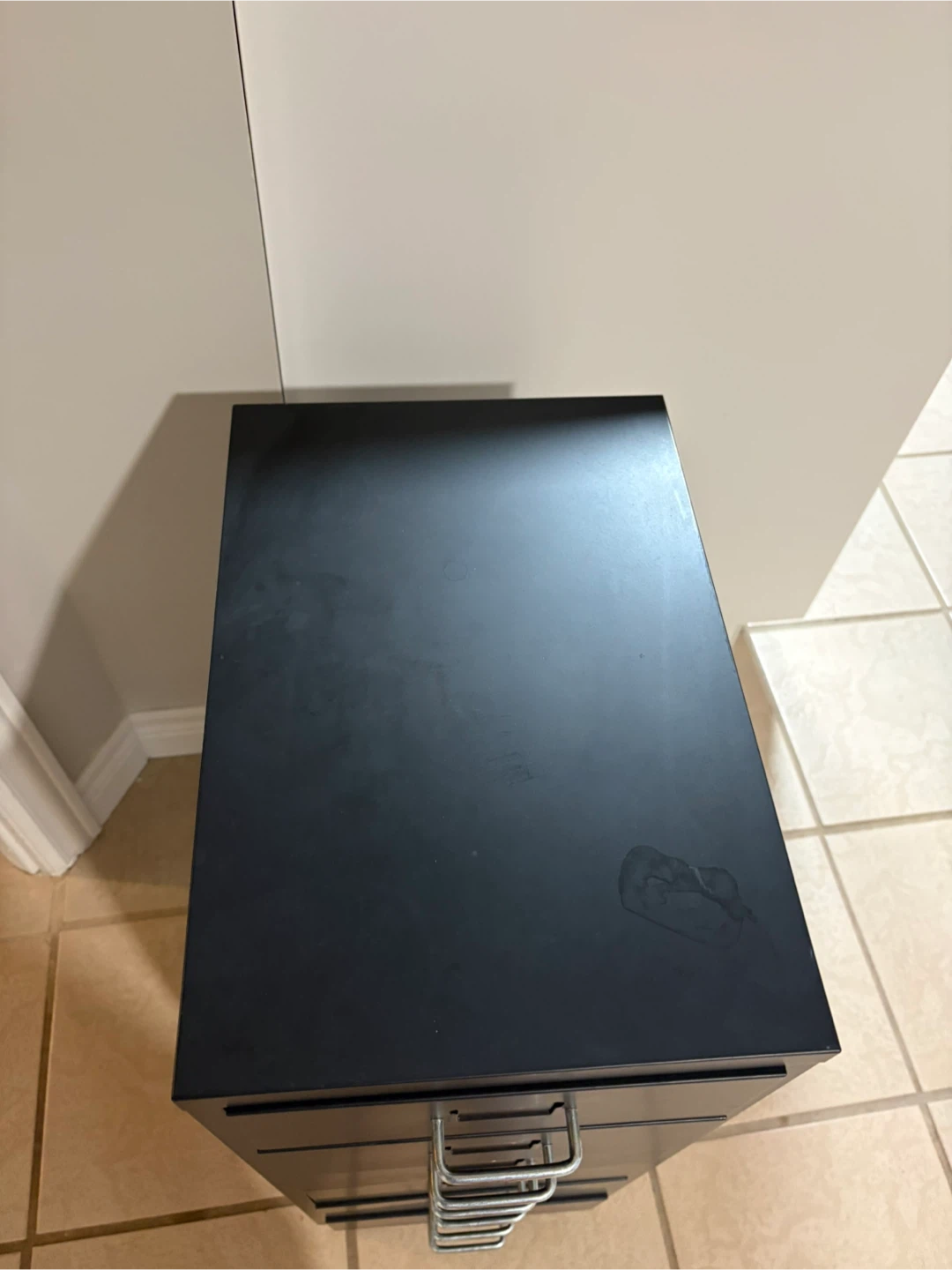 Black 6-Drawer Metal Storage Cabinet - photo 2