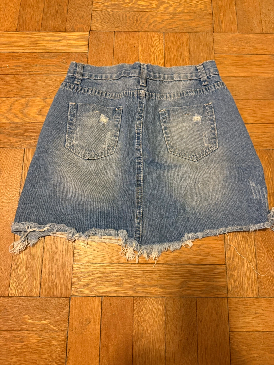 Denimwear Distressed Jean Skirt Size S - photo 2