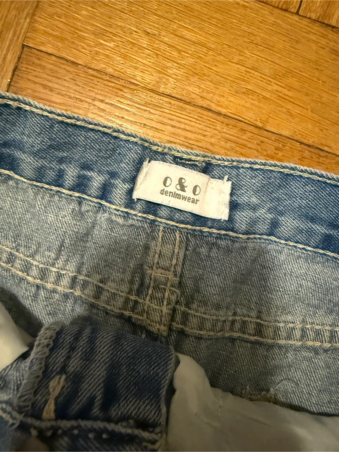 Denimwear Distressed Jean Skirt Size S - photo 5