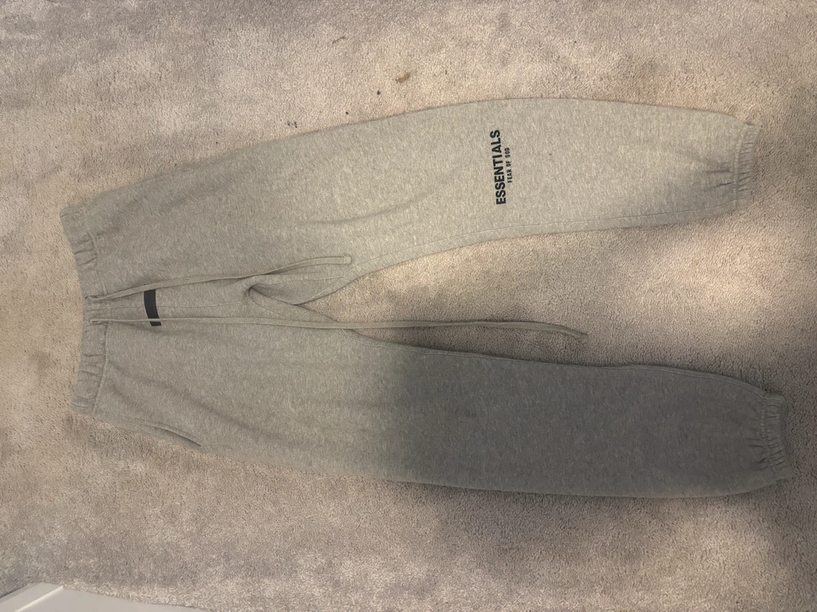Grey essentials pants