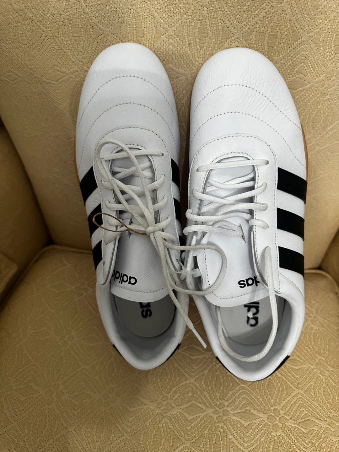 Adidas White and Black Sneakers