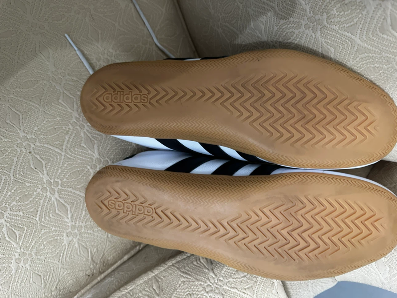 Adidas White and Black Sneakers - photo 5