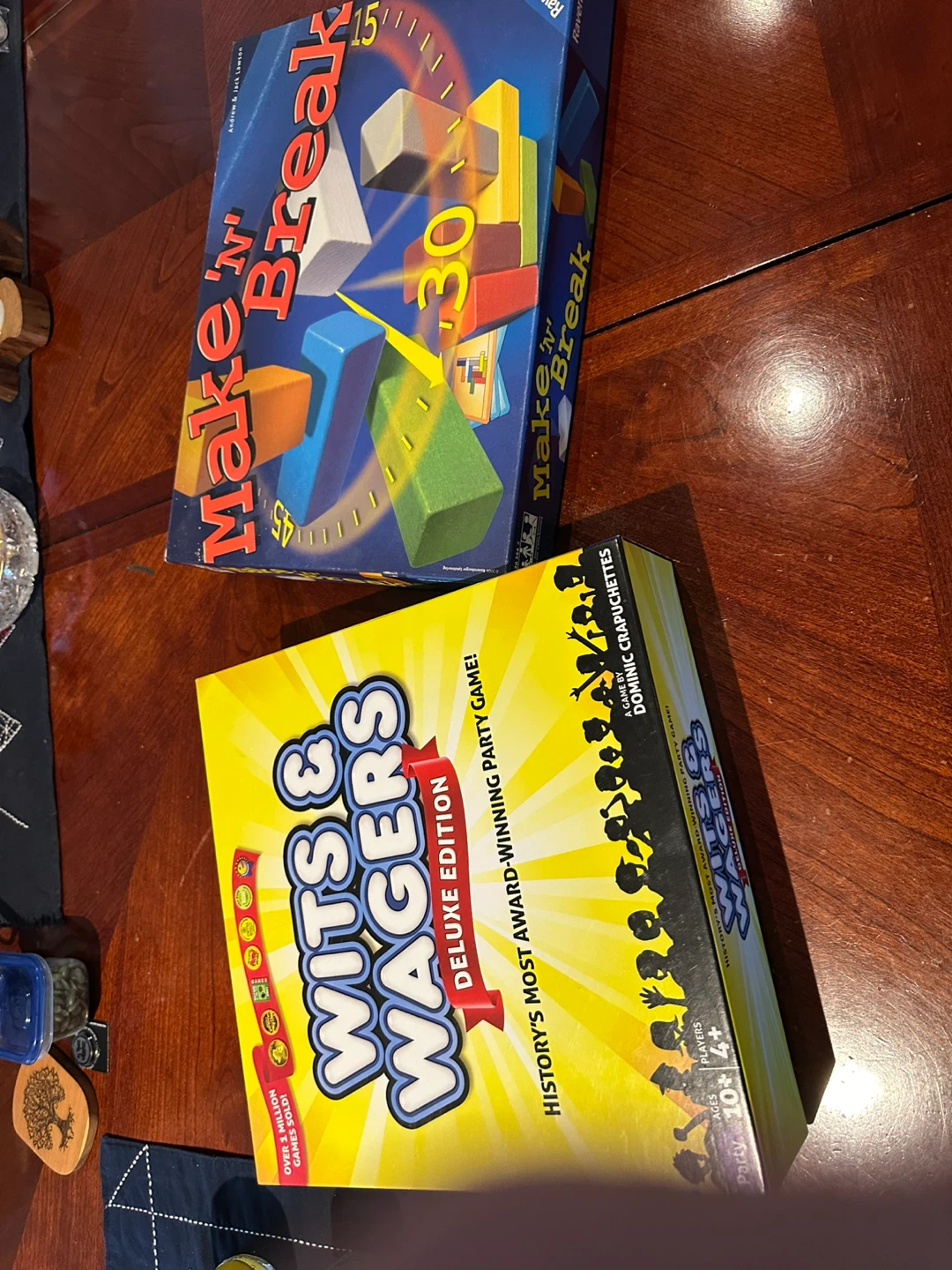 Make 'n' Break and Wits & Wagers Deluxe Edition Board Games - photo 3