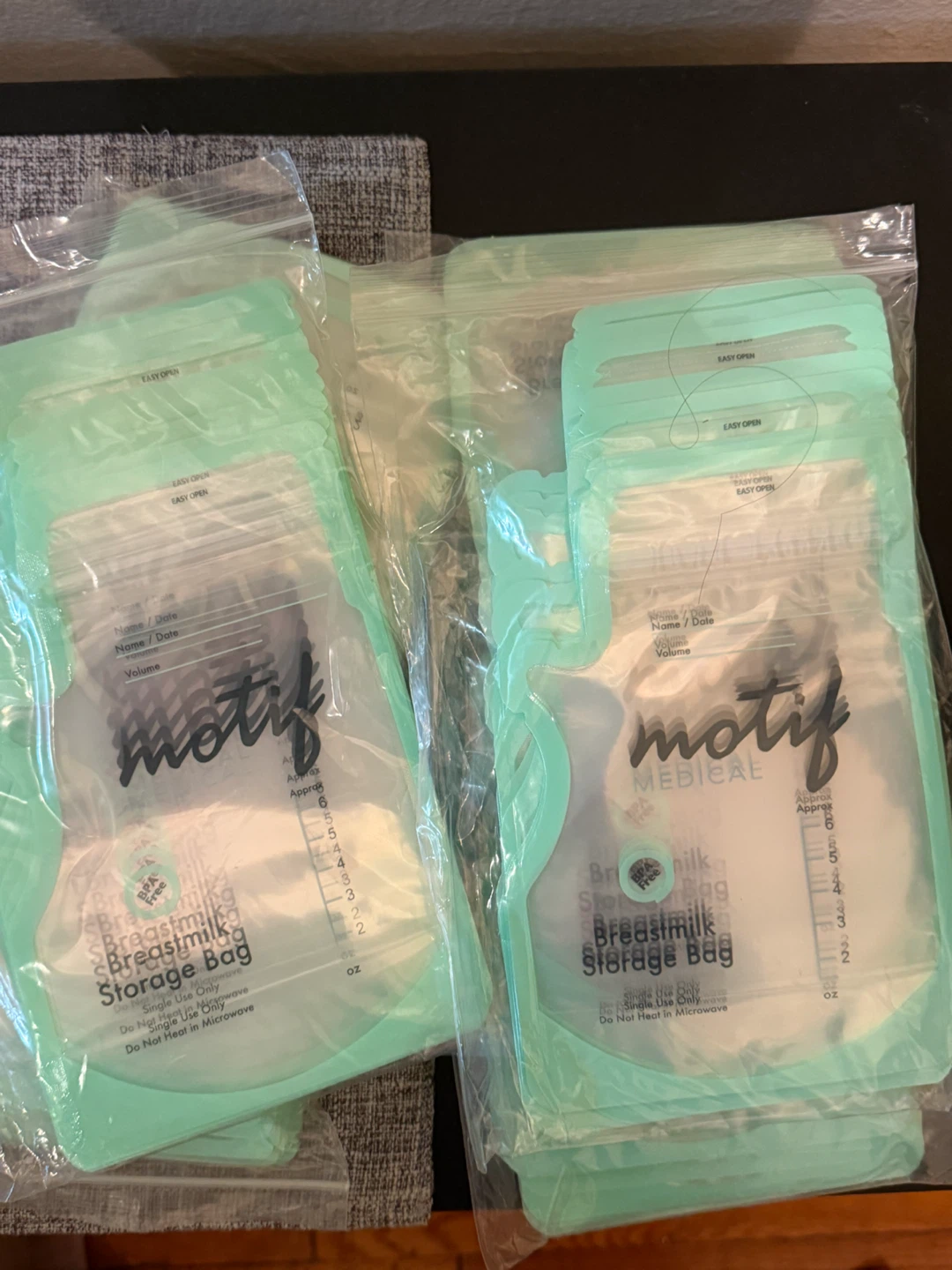 Motif Medical Breastmilk Storage Bags