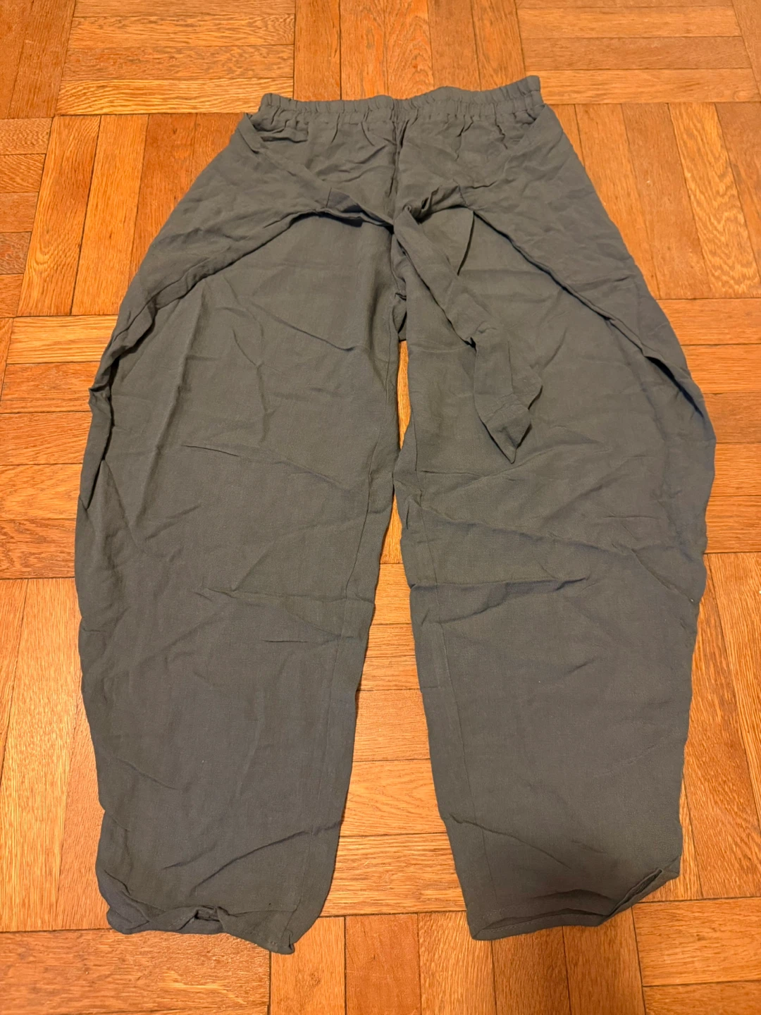 Tie-Waist Pants Size S