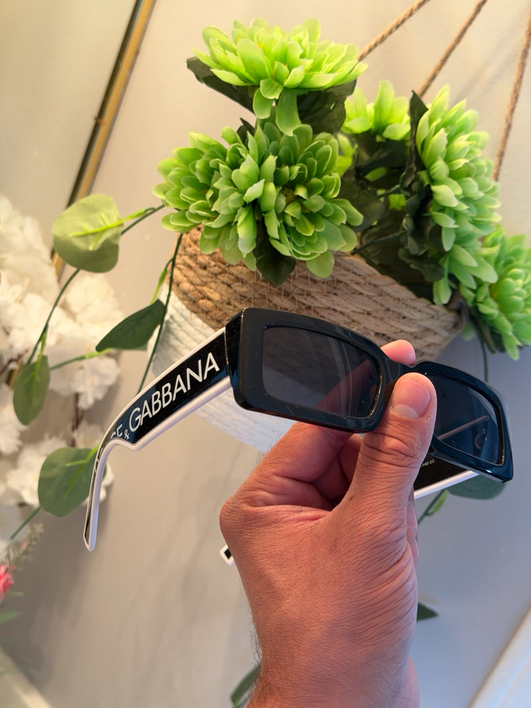 Dolce & Gabbana Sunglasses Black and White