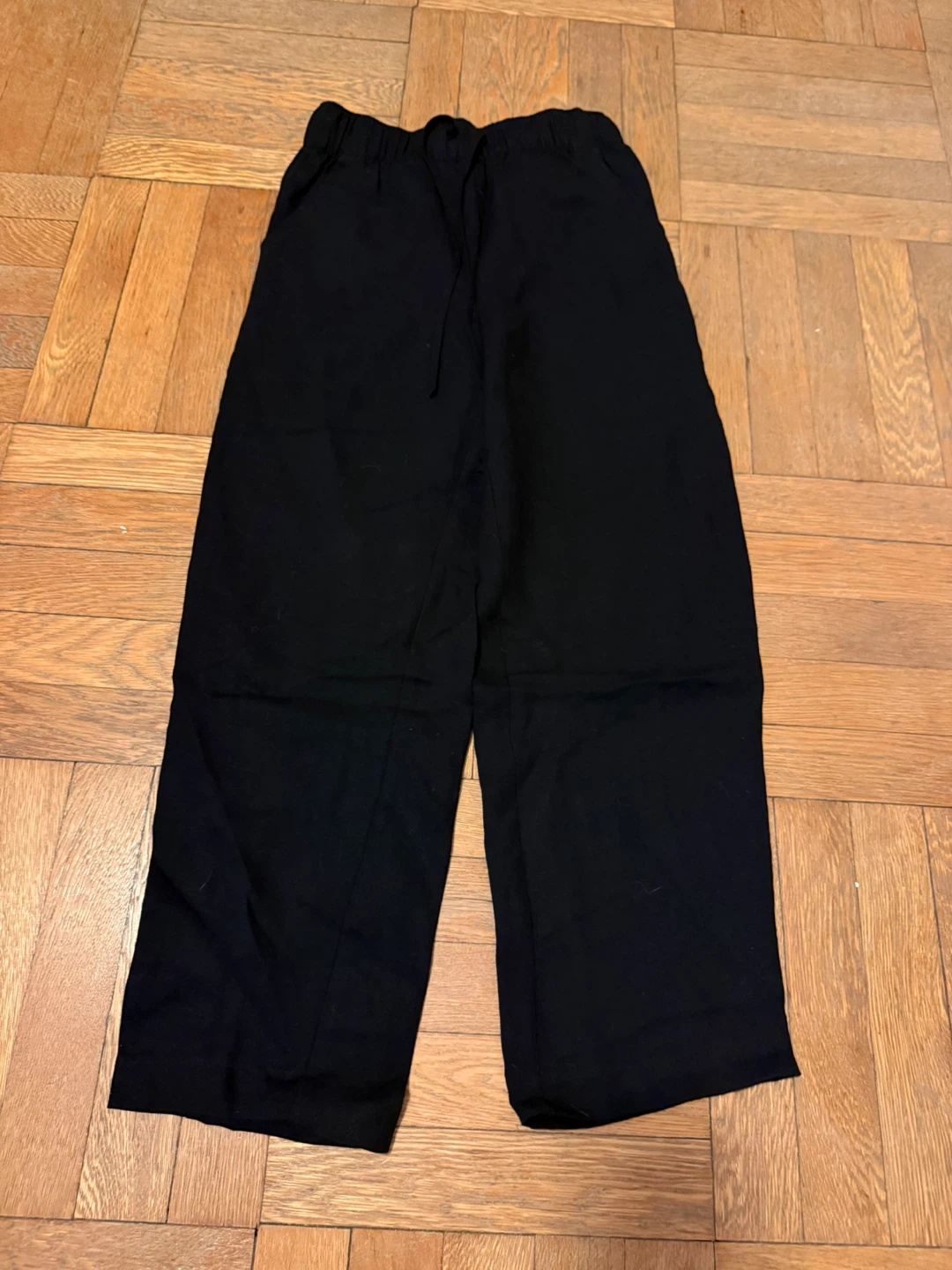H&M Black Drawstring Pants Size XS