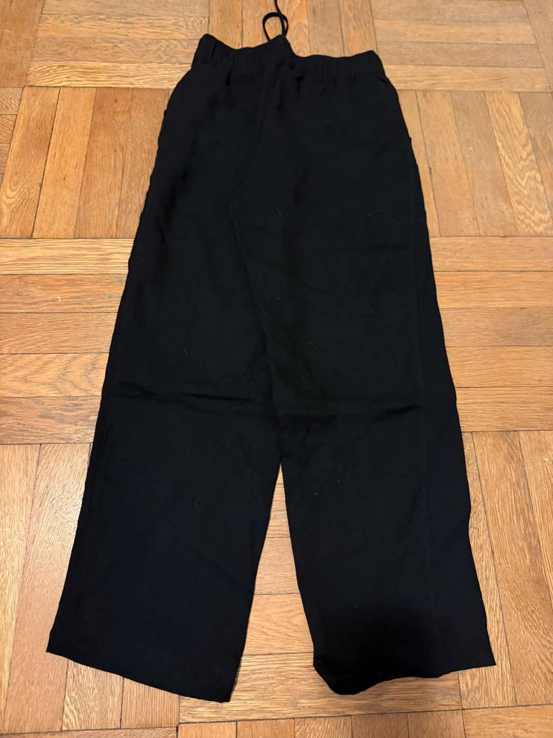 H&M Black Drawstring Pants Size XS - photo 4