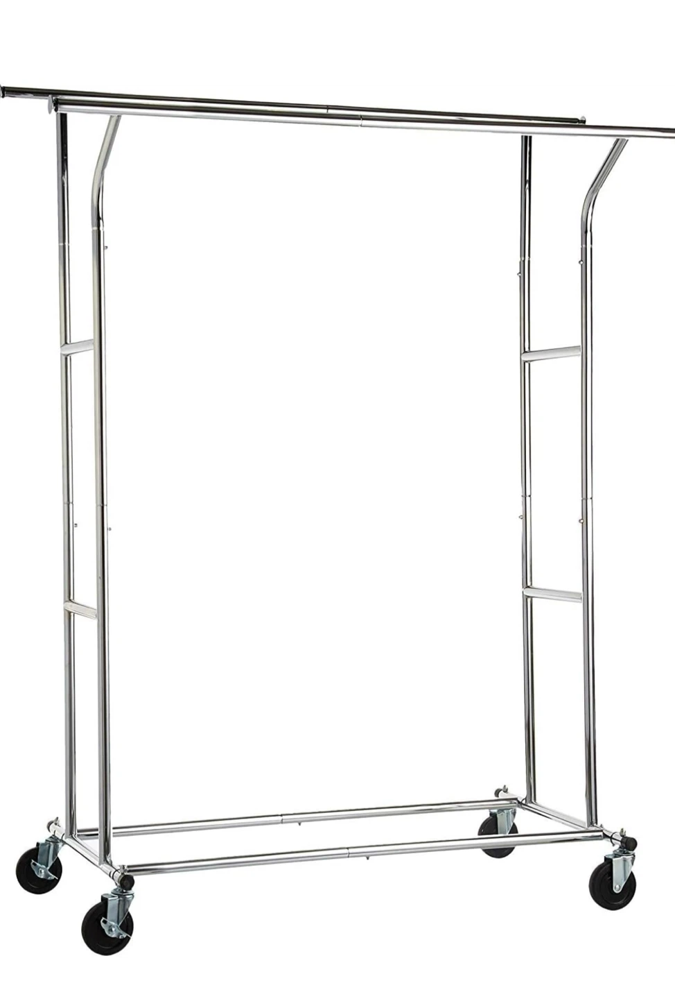Double Rod Rolling Garment Rack - photo 3