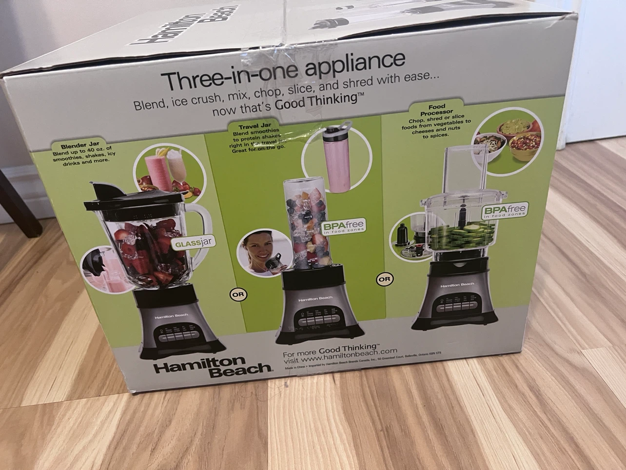 Hamilton Beach 3-in-1 Blender and Food Processor - photo 4
