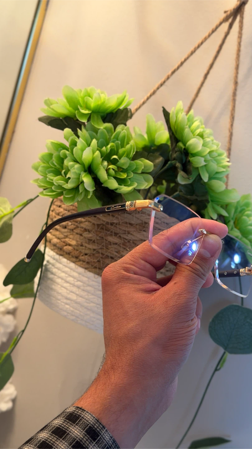 Cartier Rimless Glasses
