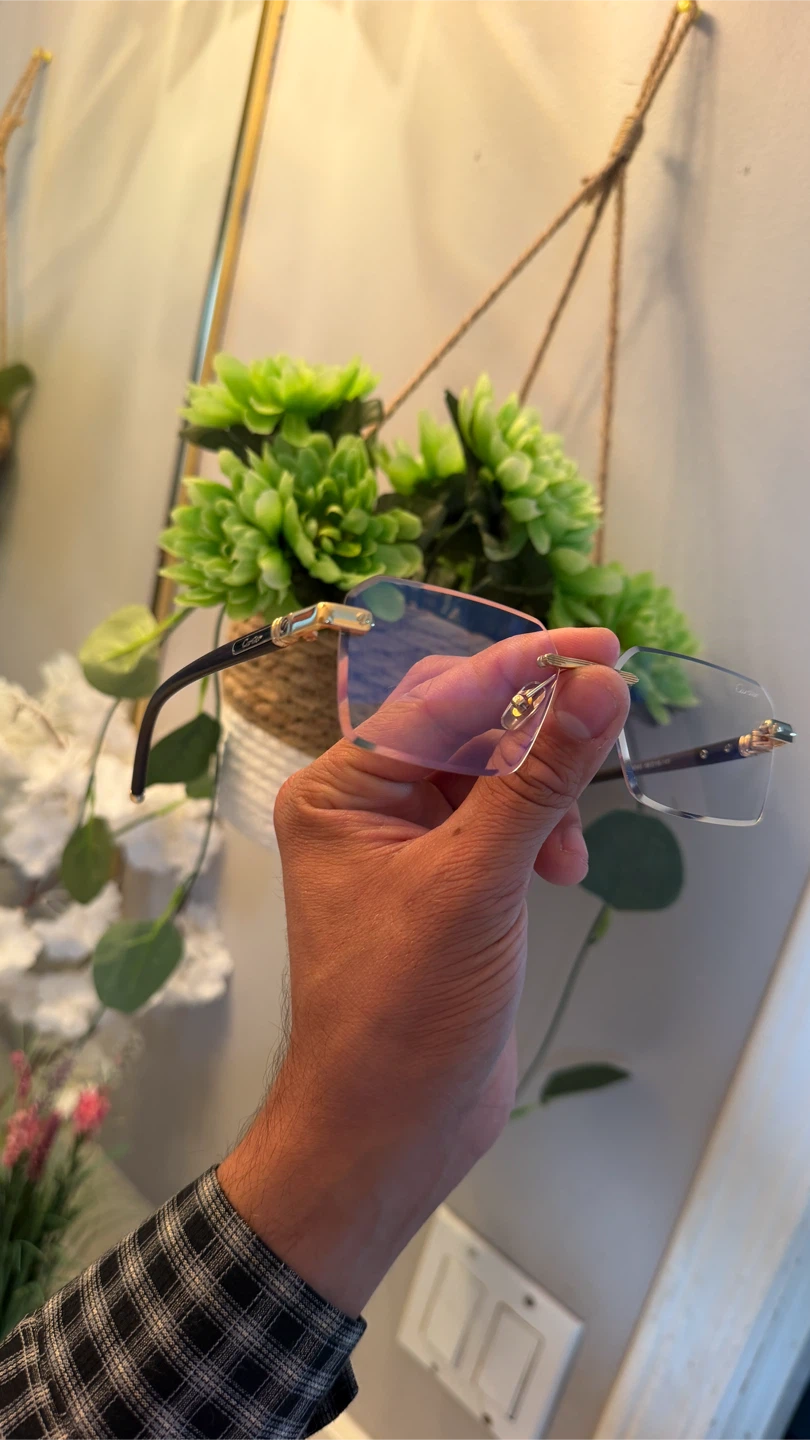 Cartier Rimless Glasses - photo 2