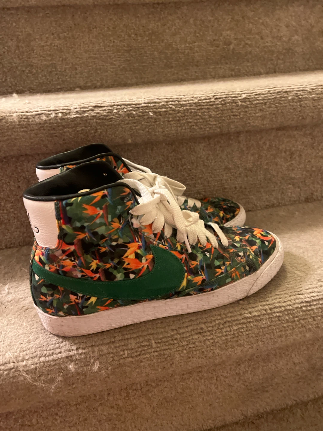 Nike Blazer Mid  Floral Sneakers LA version