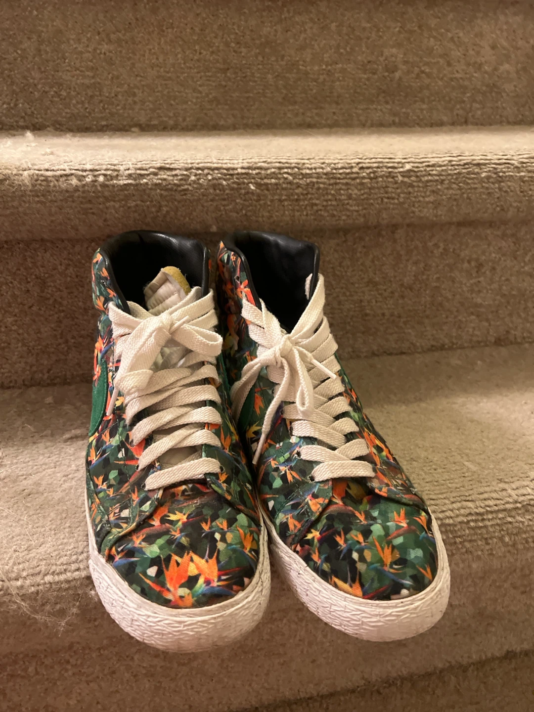 Nike Blazer Mid  Floral Sneakers LA version - photo 2